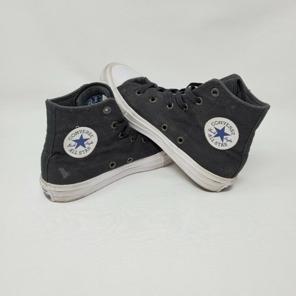 Converse All Stars Chuck Taylor - Unisex Hi Top Black  - Youth 1 - 350143C